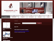 Tablet Screenshot of pasadoor.com